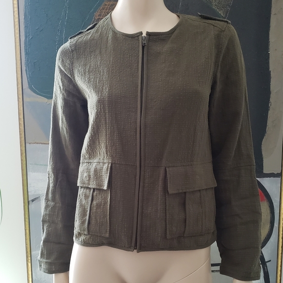 Anthropologie | Sanctuary Cropped Cargo Jacket - Picture 1 of 12